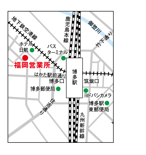 福岡地図