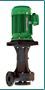 Vertical sealless pump