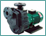 Valveless self-priming magnet drive pump