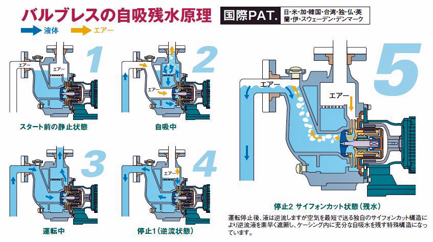 定番キャンバス netトーケミ マグネットポンプ TSN-7P 薬液移送ポンプ 海水用 循環ポンプ ケミカルポンプ